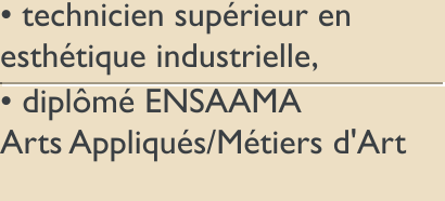 • technicien supérieur en esthétique