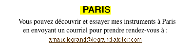  PARIS   Vous pouvez